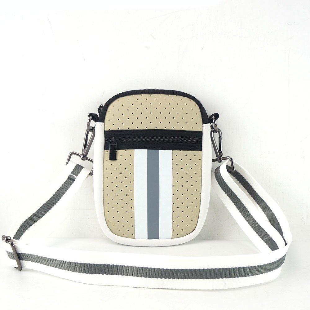 Neoprene Mini Crossbody Bag - Klazzi Fashion Boutique