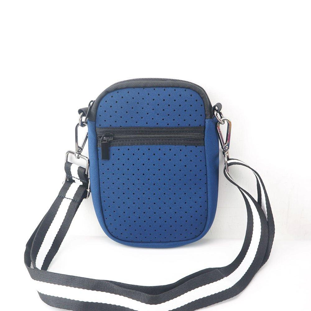 Neoprene Mini Crossbody Bag - Klazzi Fashion Boutique