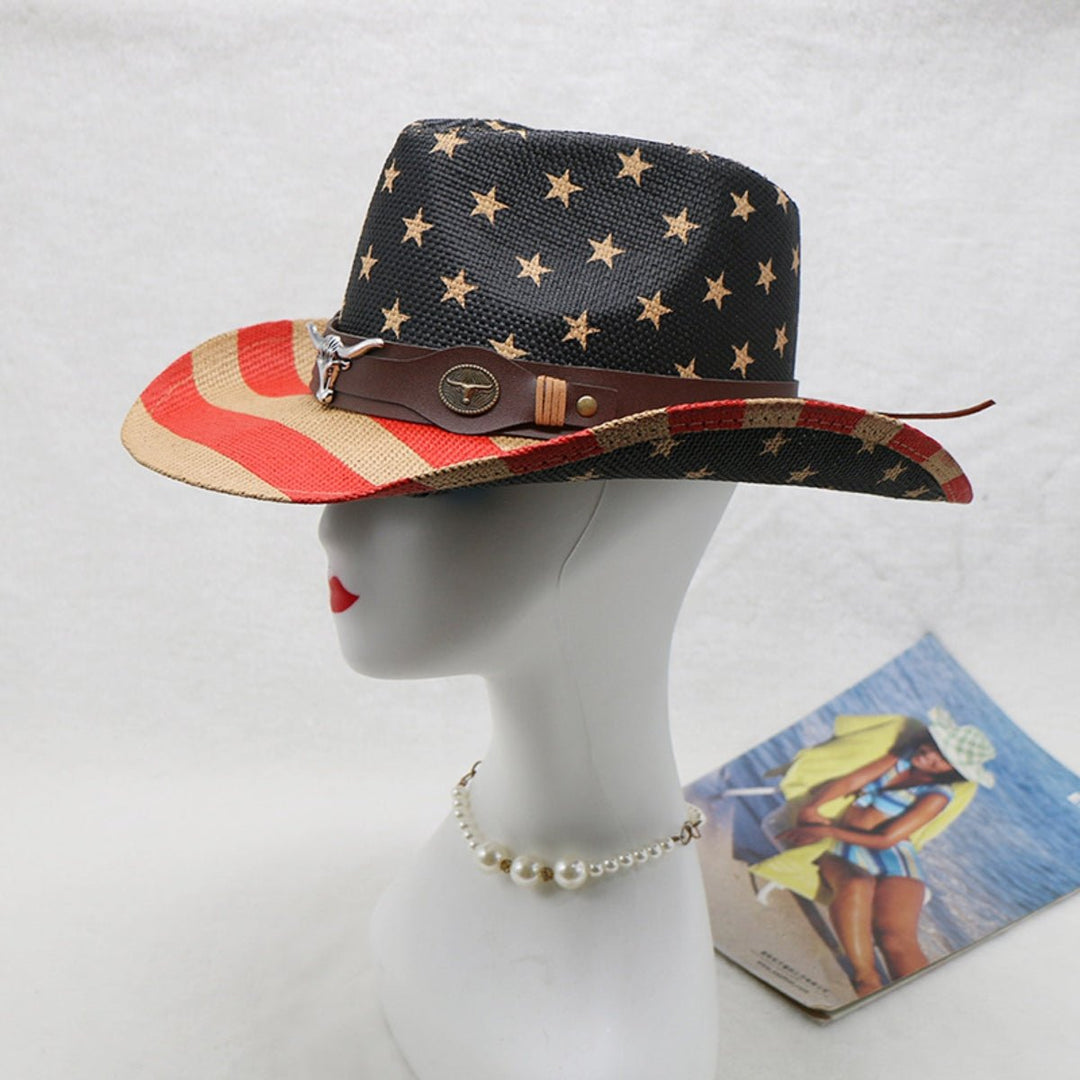 Patriotic US Flag Paper Cloth Hat - Klazzi Fashion Boutique