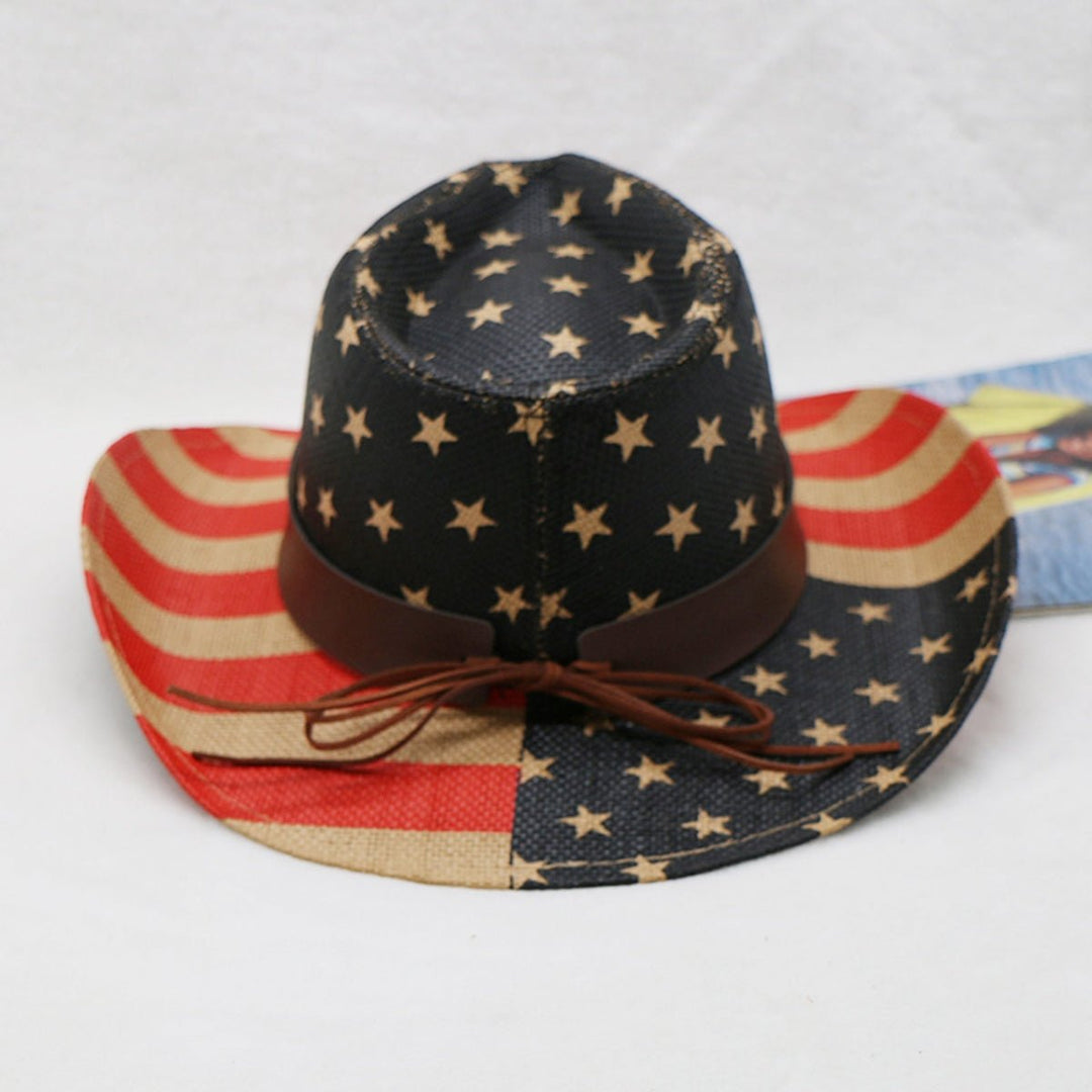 Patriotic US Flag Paper Cloth Hat - Klazzi Fashion Boutique