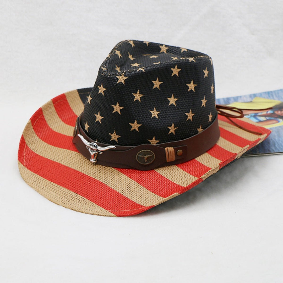 Patriotic US Flag Paper Cloth Hat - Klazzi Fashion Boutique