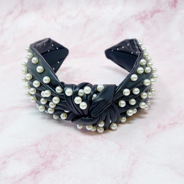 Pearl It Up Headband - Klazzi Fashion Boutique