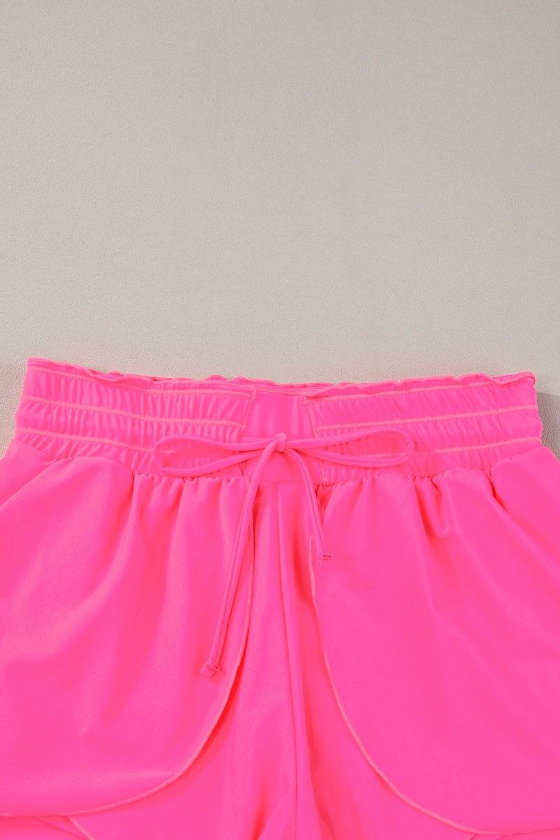 Petal Wrap Flowy Swim Shorts - Klazzi Fashion Boutique