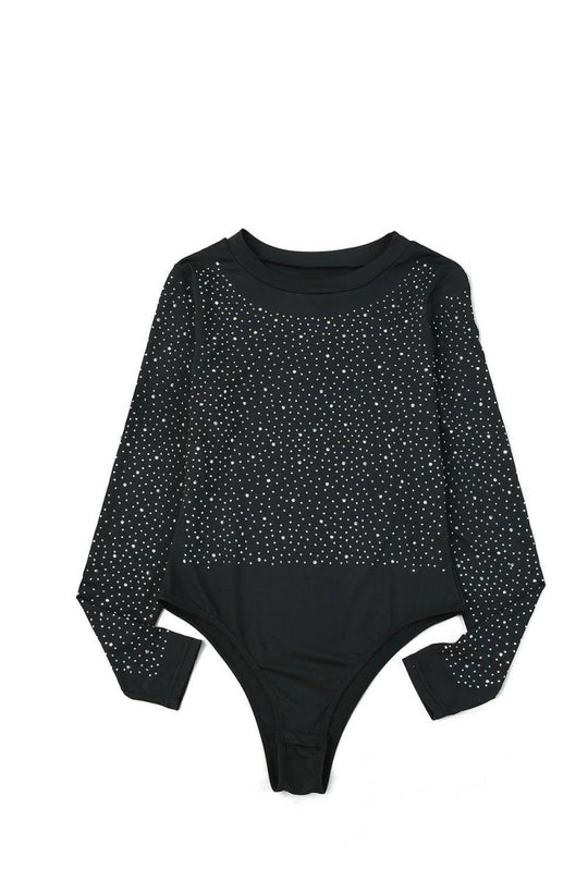 Rhinestone Diva Bodysuit Sets - Klazzi Fashion Boutique