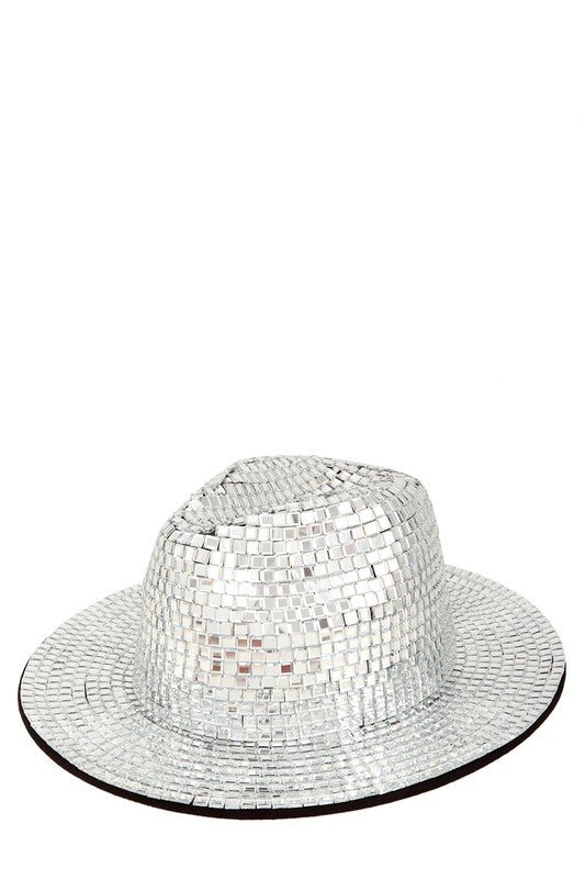 Rhinestone Sparkly Fedora Hat - Klazzi Fashion Boutique