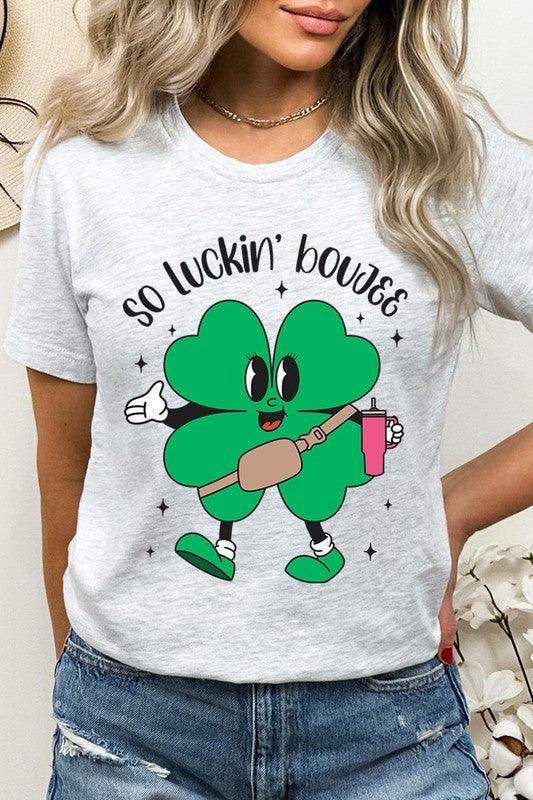 SO LUCKIN' BOUJEE Graphic Tee