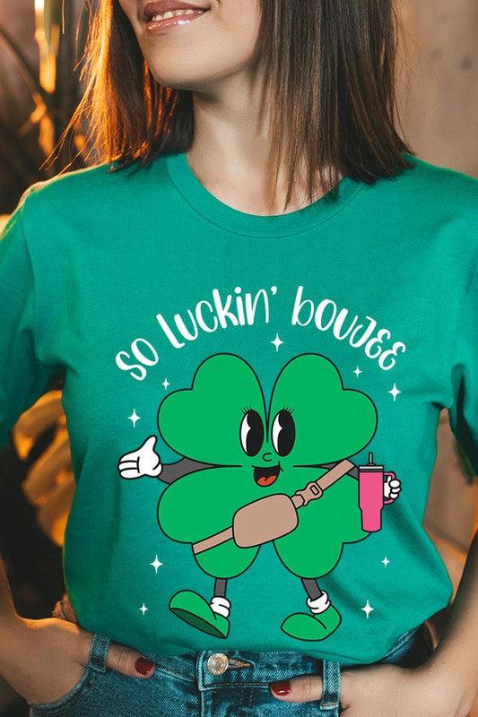 SO LUCKIN' BOUJEE Graphic Tee