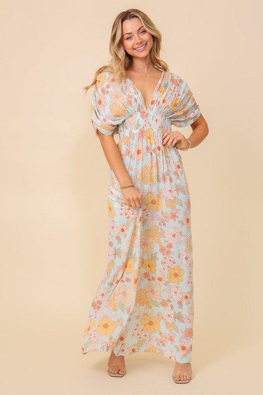 Spring Breeze Brunch Maxi Sundress