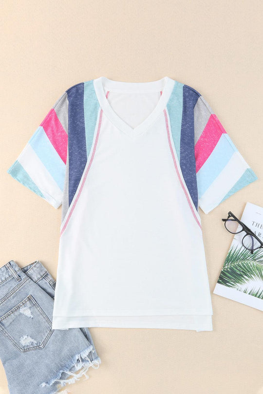 Unicorn Stripe Top - Klazzi Fashion Boutique