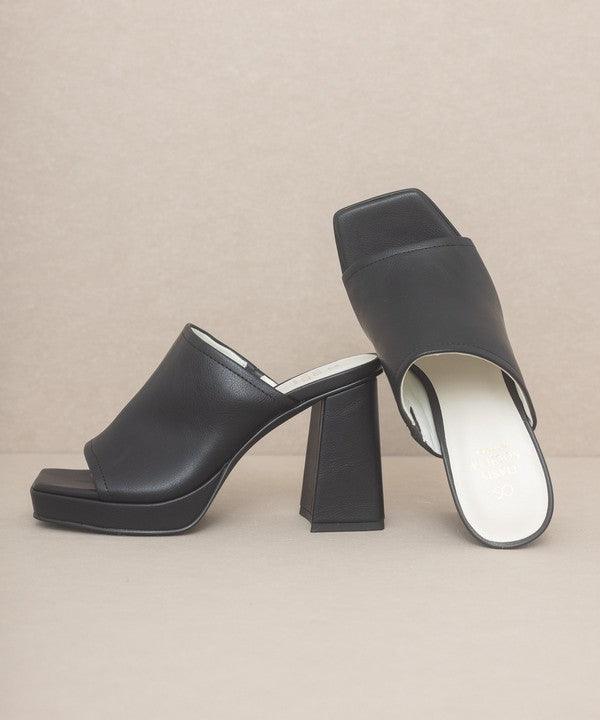 Viviann Platform Slip On Heels - Klazzi Fashion Boutique