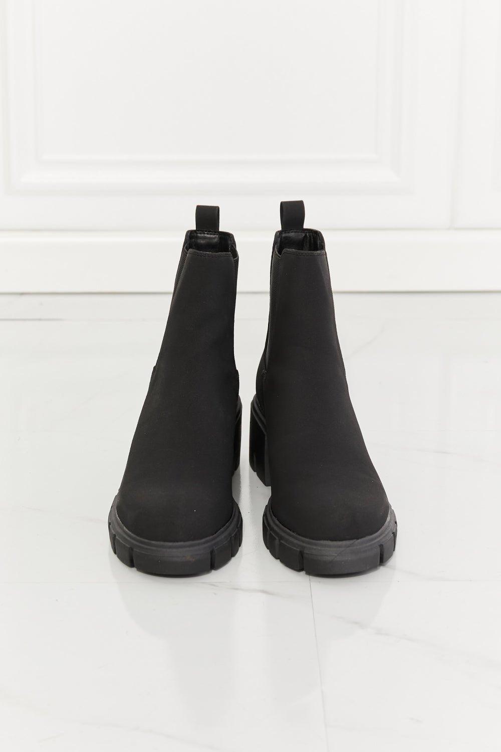 Black Chelsea Boots - Klazzi Fashion Boutique