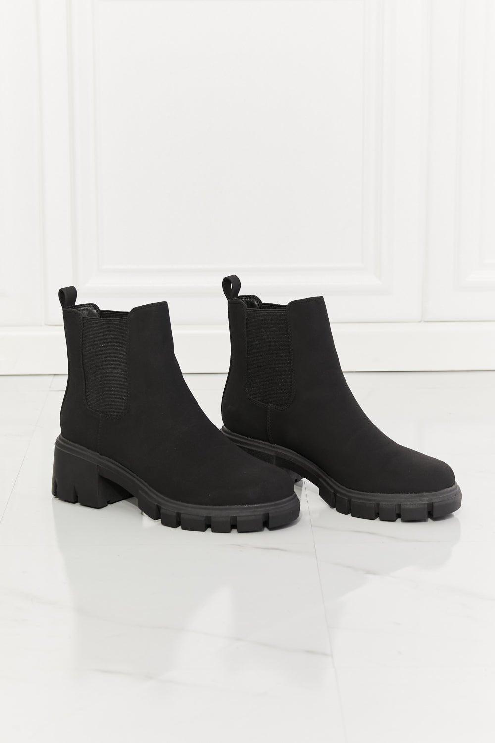 Black Chelsea Boots - Klazzi Fashion Boutique