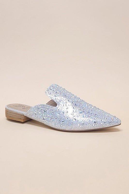 Brittany Mule Flats Slip On - Klazzi Fashion Boutique