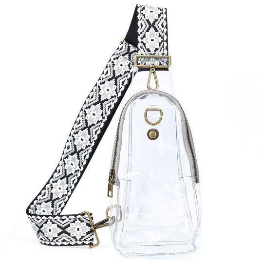 Chic Women's Clear Sling Backpack - Klazzi Fashion Boutique