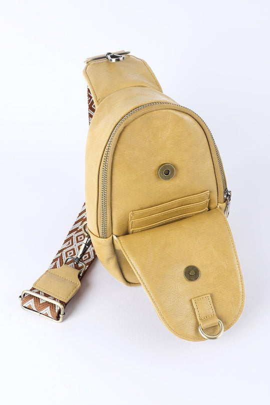 Crossbody Leather Bag - Klazzi Fashion Boutique