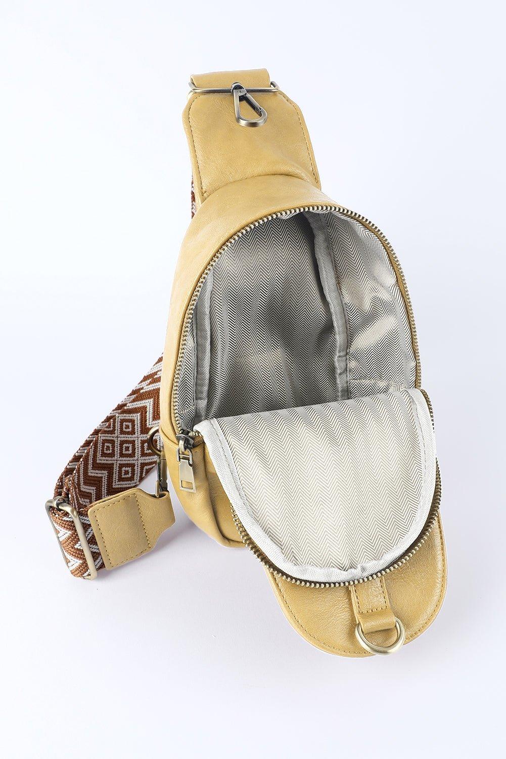 Crossbody Leather Bag - Klazzi Fashion Boutique