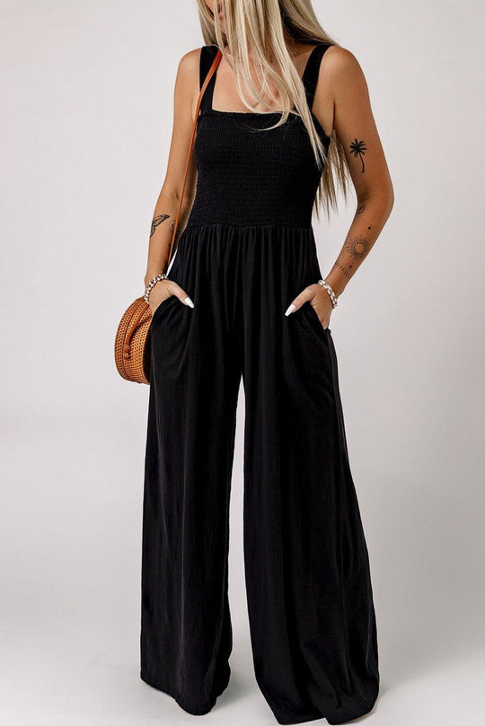 Dare To Wear Wide Leg Jumpsuit - Klazzi Fashion Boutique