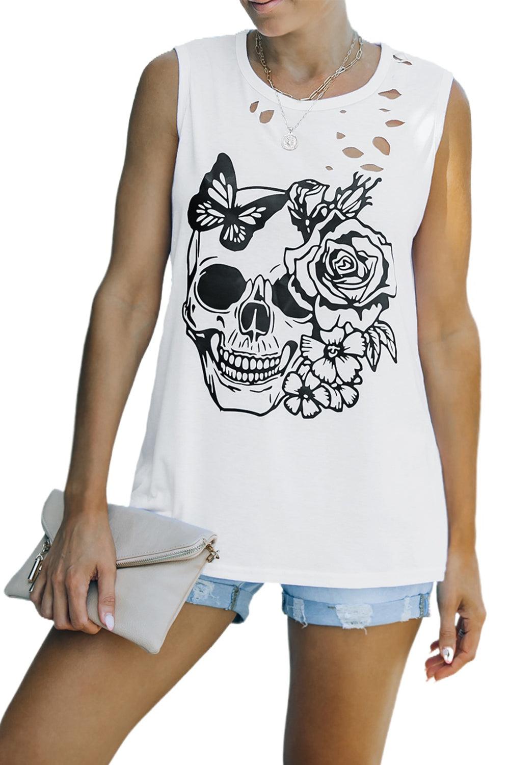 Distressed Tank Tops - Klazzi Fashion Boutique