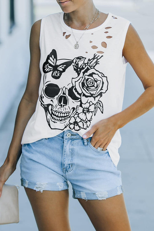 Distressed Tank Tops - Klazzi Fashion Boutique