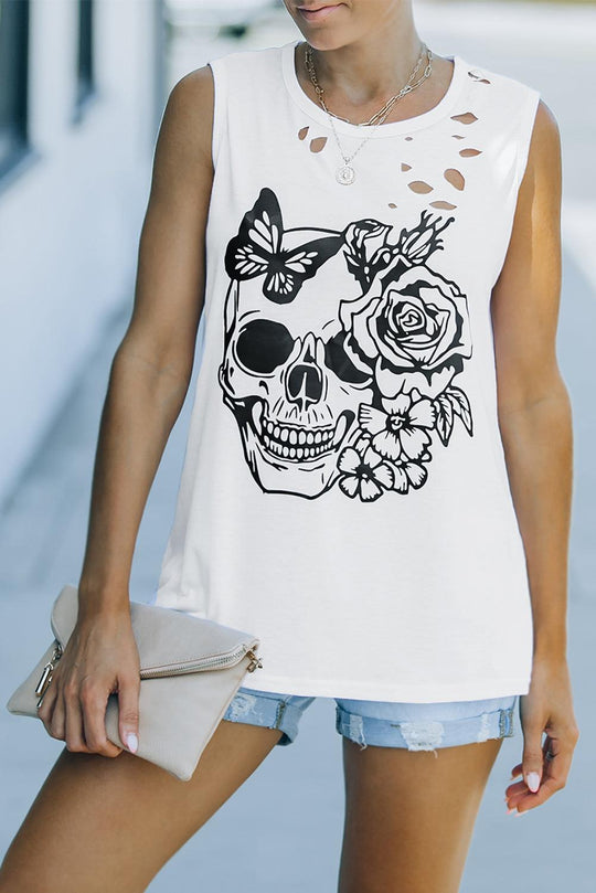 Distressed Tank Tops - Klazzi Fashion Boutique