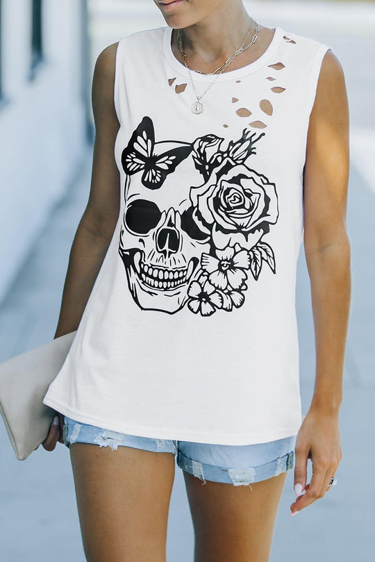 Distressed Tank Tops - Klazzi Fashion Boutique