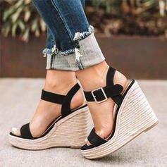 Elizabeth Espadrille Trifle Wedge - Klazzi Fashion Boutique