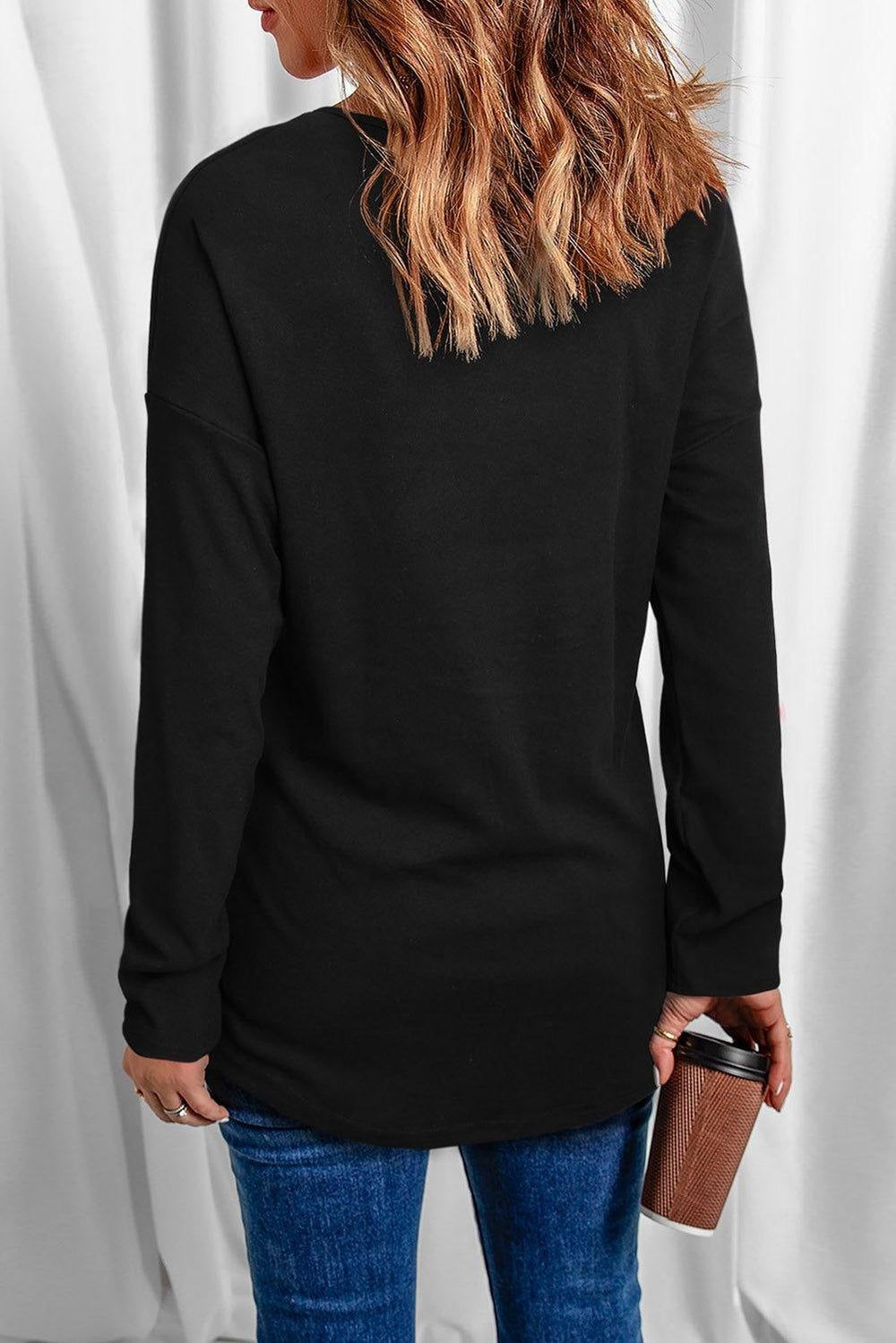 Football Long Sleeve Shirt - Klazzi Fashion Boutique
