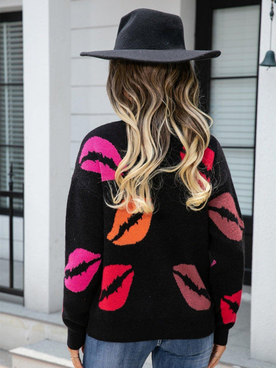 Kiss Me All Over Sweater - Klazzi Fashion Boutique