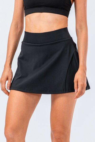 Kourtnee Activewear Pleated Skirt - Klazzi Fashion Boutique