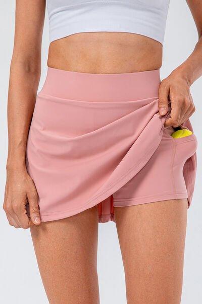 Kourtnee Activewear Pleated Skirt - Klazzi Fashion Boutique