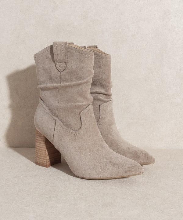 Mavis Western Style Bootie - Klazzi Fashion Boutique