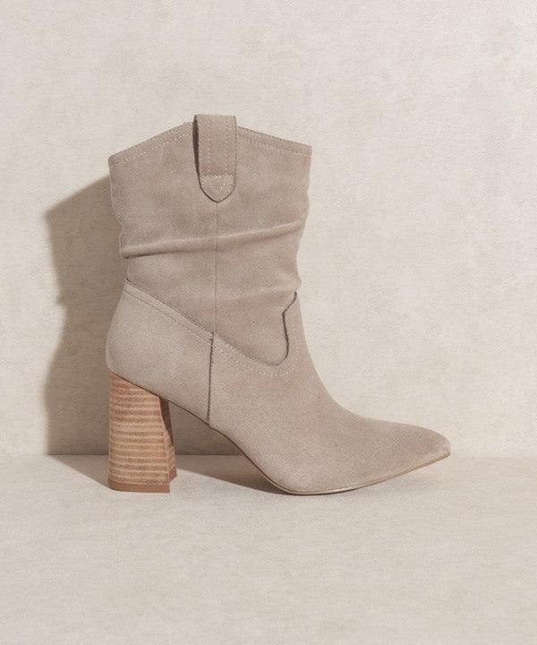 Mavis Western Style Bootie - Klazzi Fashion Boutique