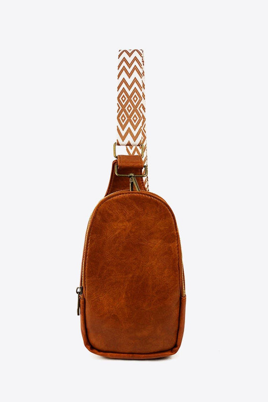 Mindy Leather Sling Cross Body Bag - Klazzi Fashion Boutique