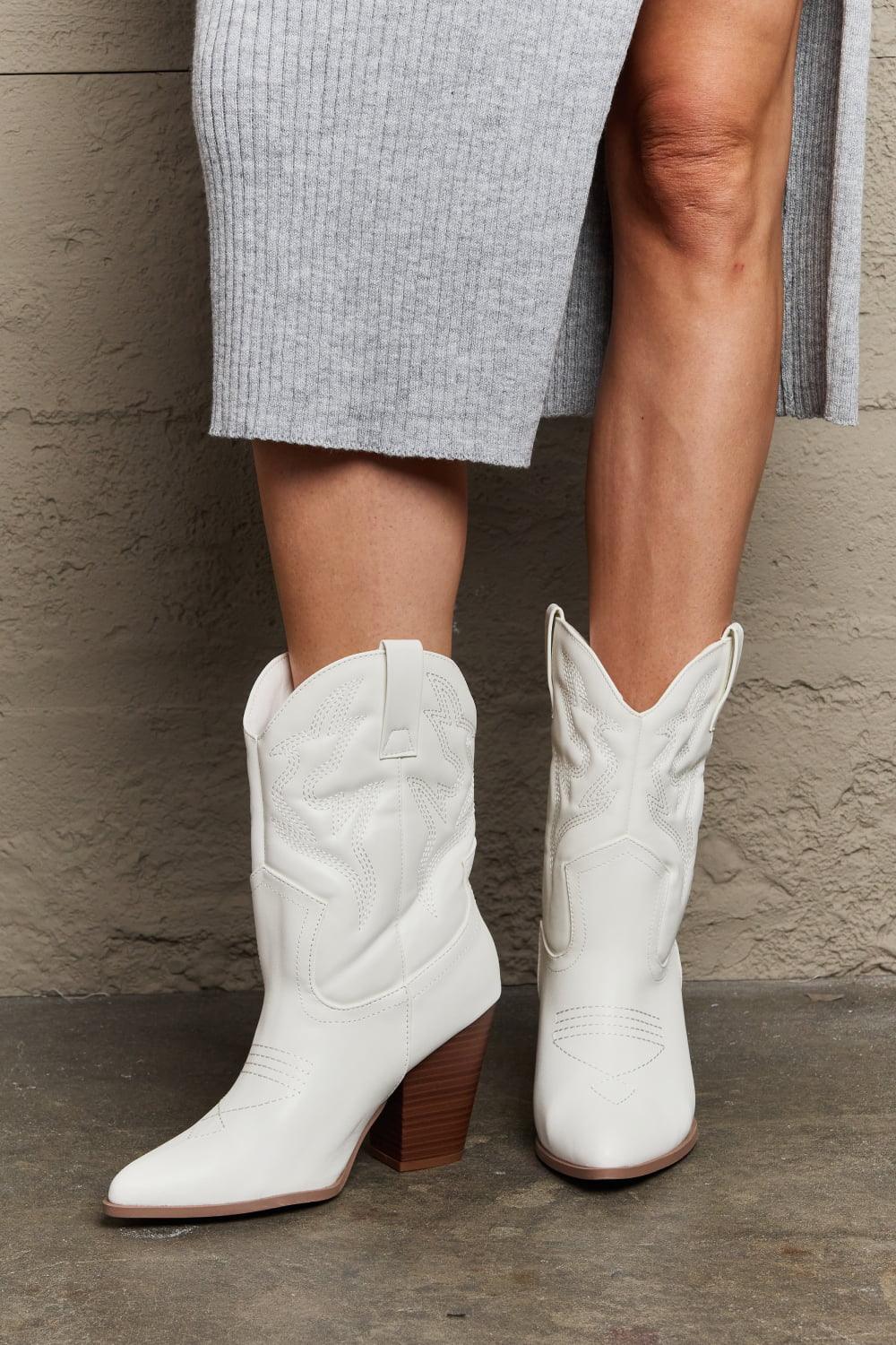 Misty Legend Cowgirl Boots - Klazzi Fashion Boutique