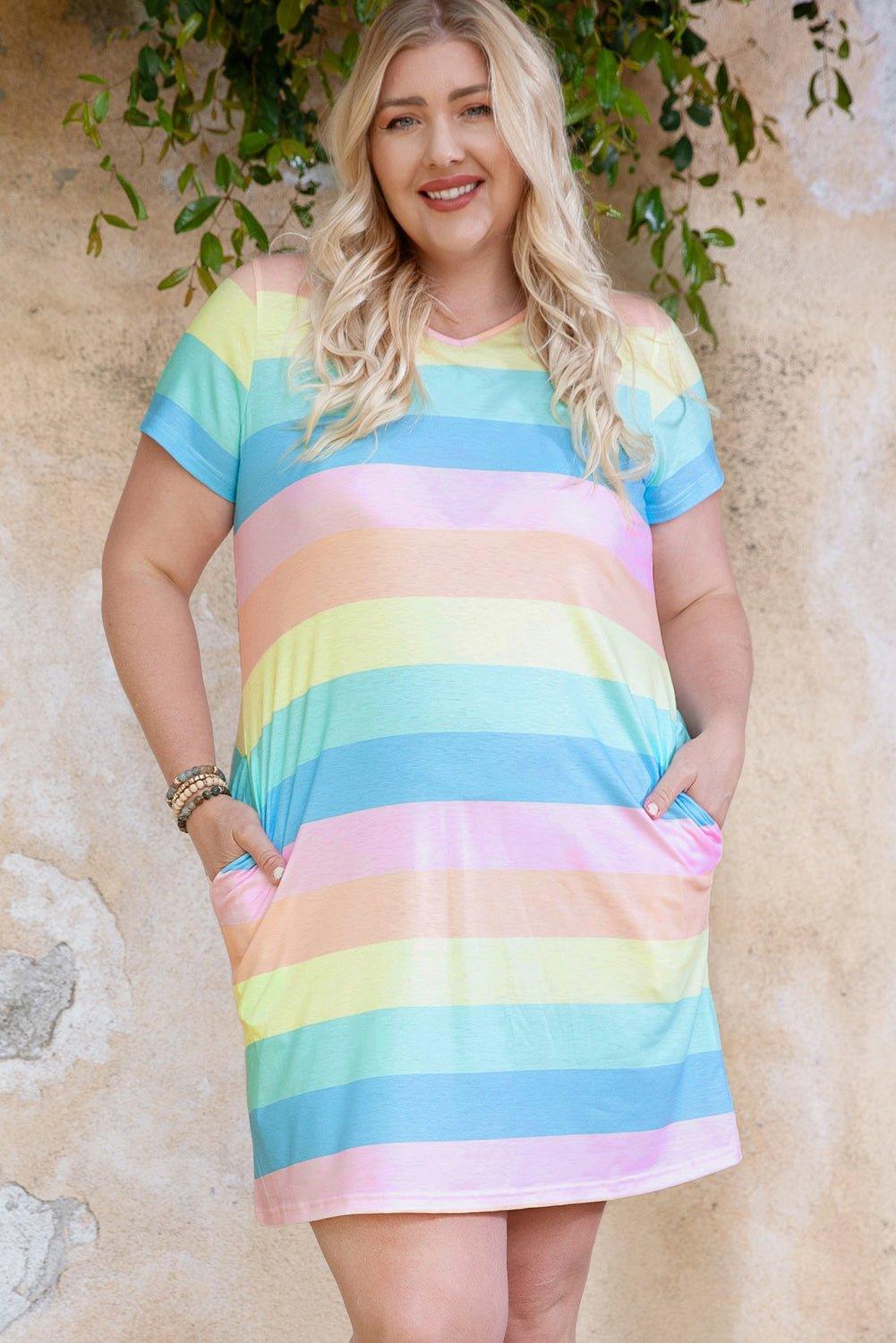 Rainbow Bright Attire - Klazzi Fashion Boutique