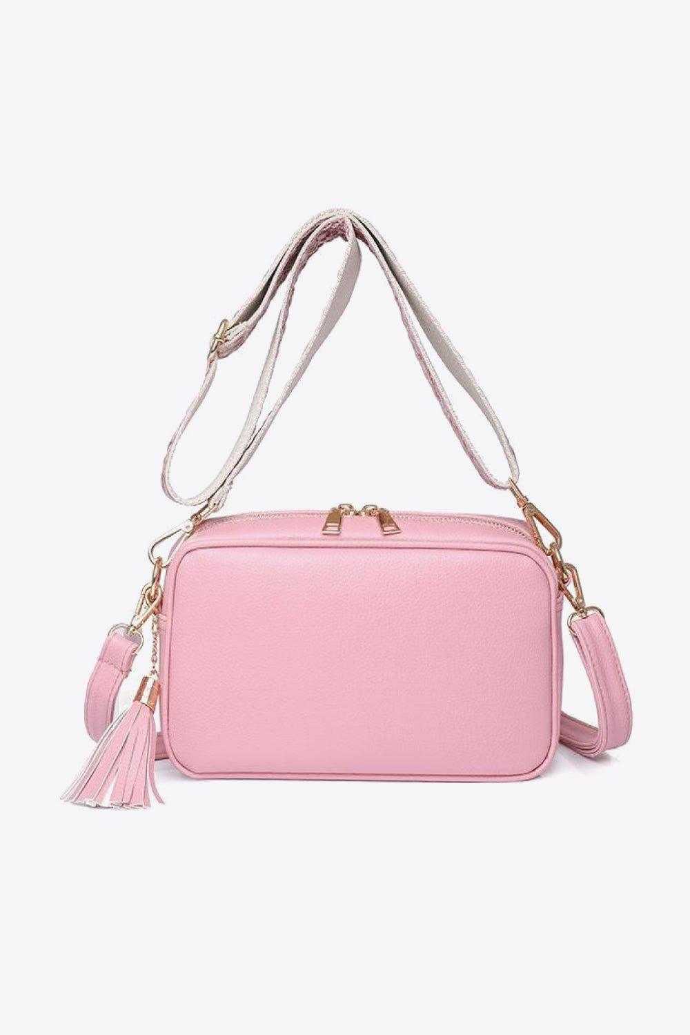 Satchel Leather Crossbody Bag - Klazzi Fashion Boutique