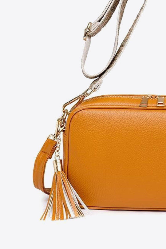 Satchel Leather Crossbody Bag - Klazzi Fashion Boutique