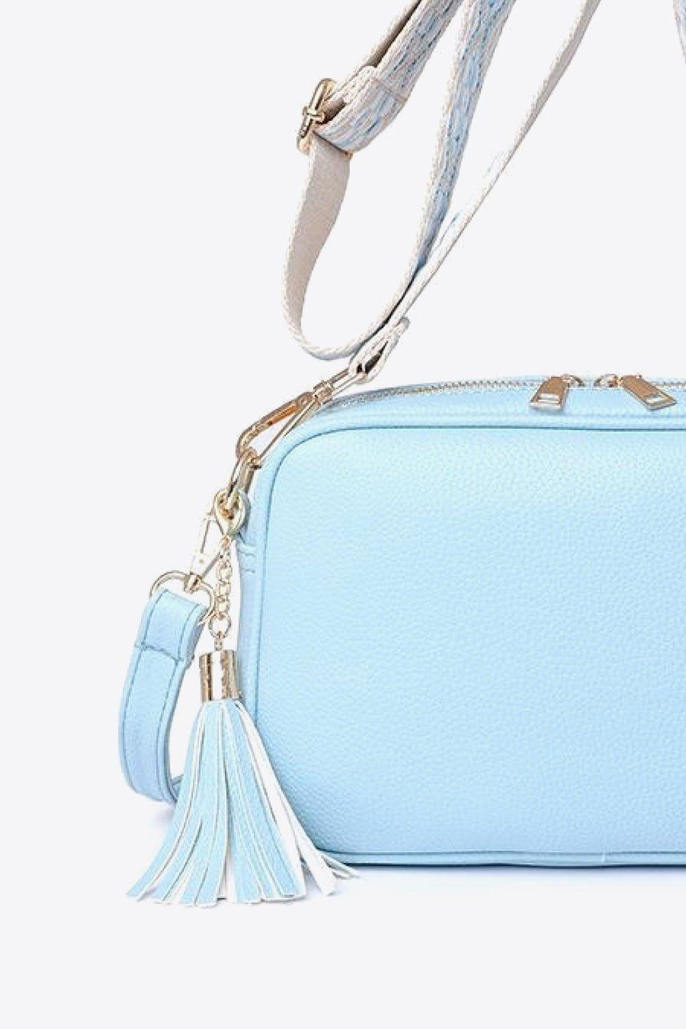 Satchel Leather Crossbody Bag - Klazzi Fashion Boutique