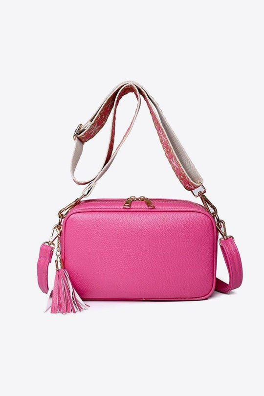 Satchel Leather Crossbody Bag - Klazzi Fashion Boutique