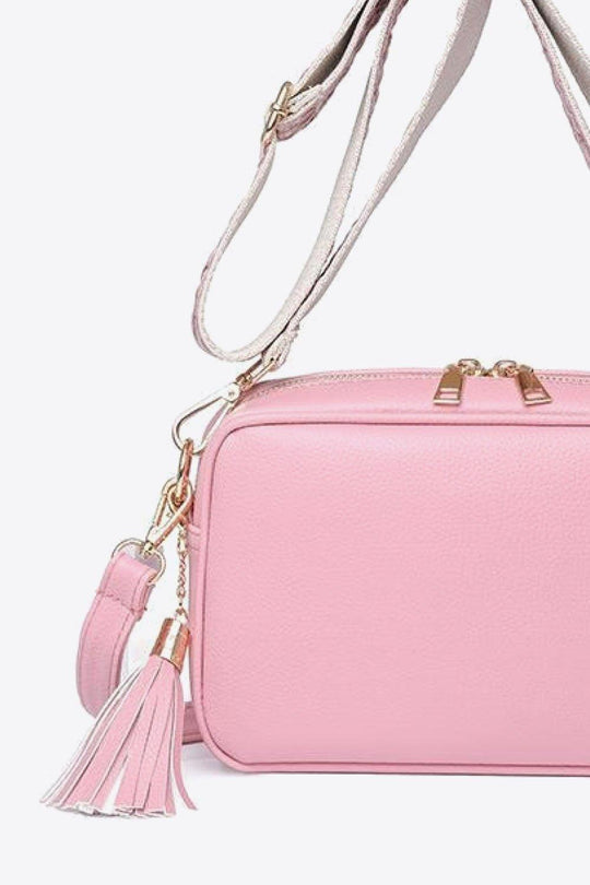 Satchel Leather Crossbody Bag - Klazzi Fashion Boutique