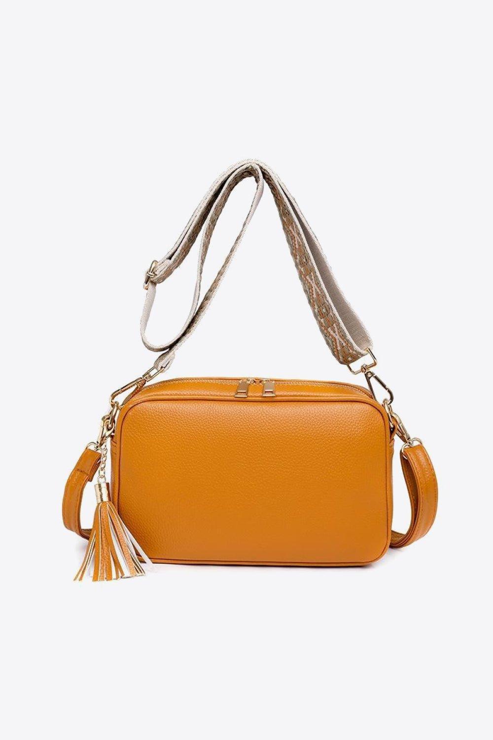 Satchel Leather Crossbody Bag - Klazzi Fashion Boutique