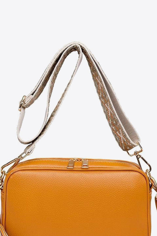 Satchel Leather Crossbody Bag - Klazzi Fashion Boutique