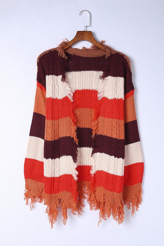 Shades Of Autumn Cardigan - Klazzi Fashion Boutique