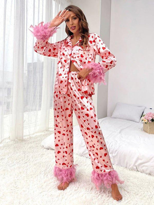 Sweet Love Sassy Valentine Casual Pajama Set