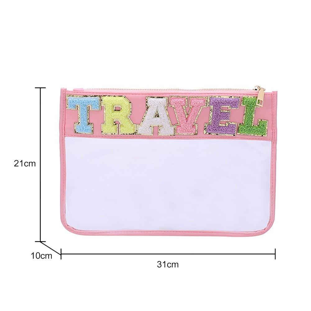 Women Nylon Cosmetic Travel Bags - Klazzi Fashion Boutique