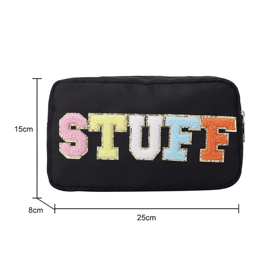 Women Nylon Cosmetic Travel Bags - Klazzi Fashion Boutique