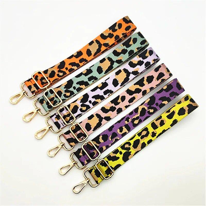 Women's Leopard Print Adjustable Shoulder Strap - Klazzi Fashion Boutique