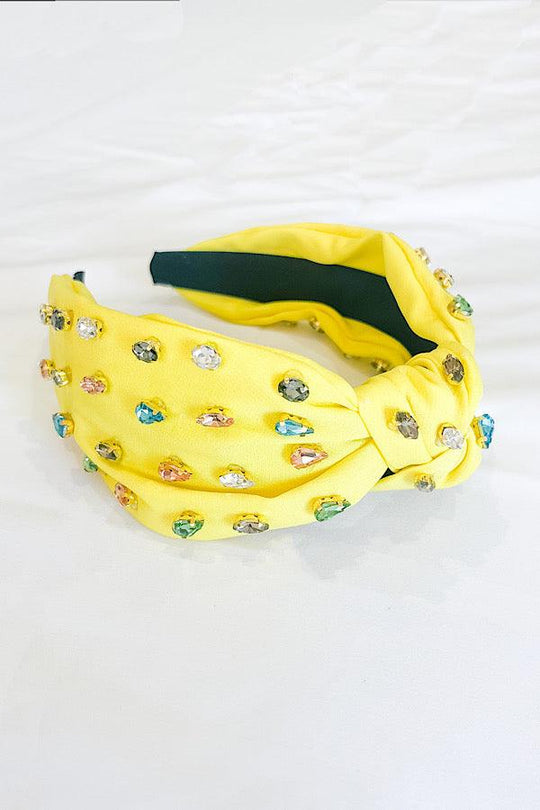 Ivy Yellow Chick Rhinestone Headband